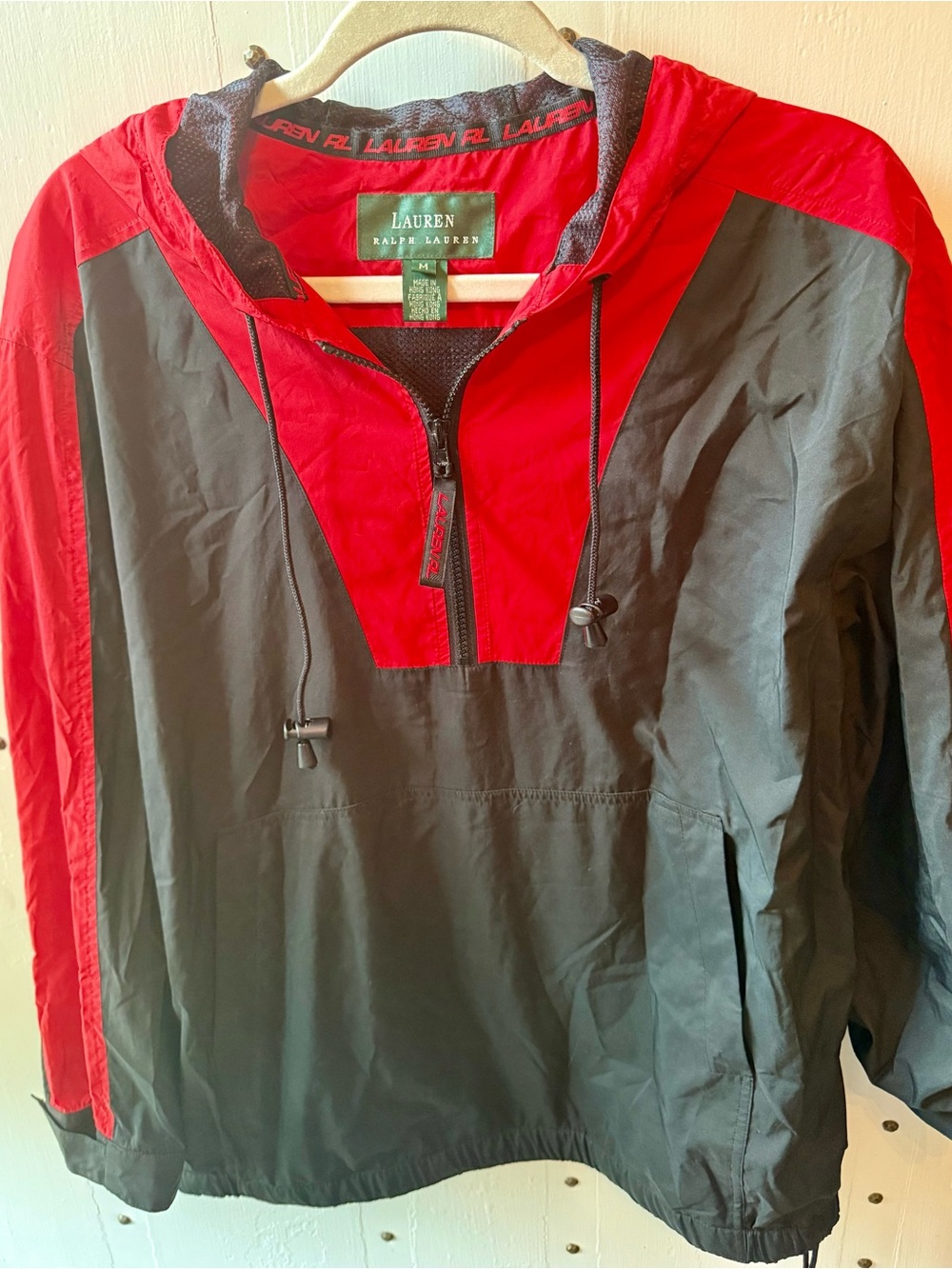 Ralph Lauren hooded lightweight pullover